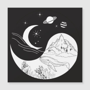 Mística Celestial Yin Yang Significa Amor