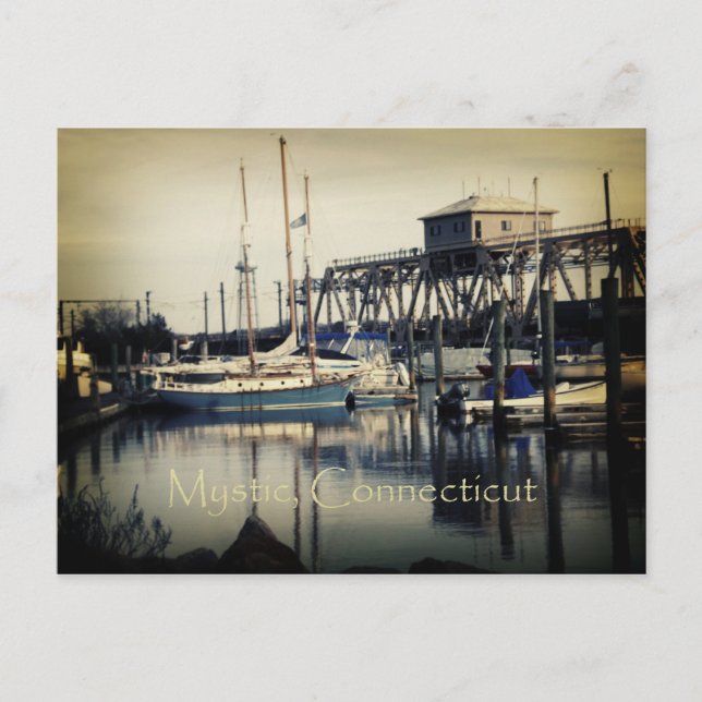 Místico, cartão de Connecticut (Frente)