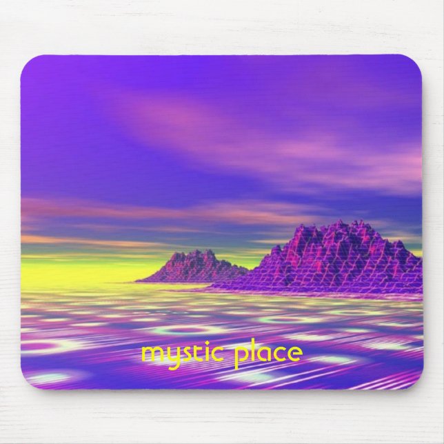 místico-lugar, mousepad (Frente)