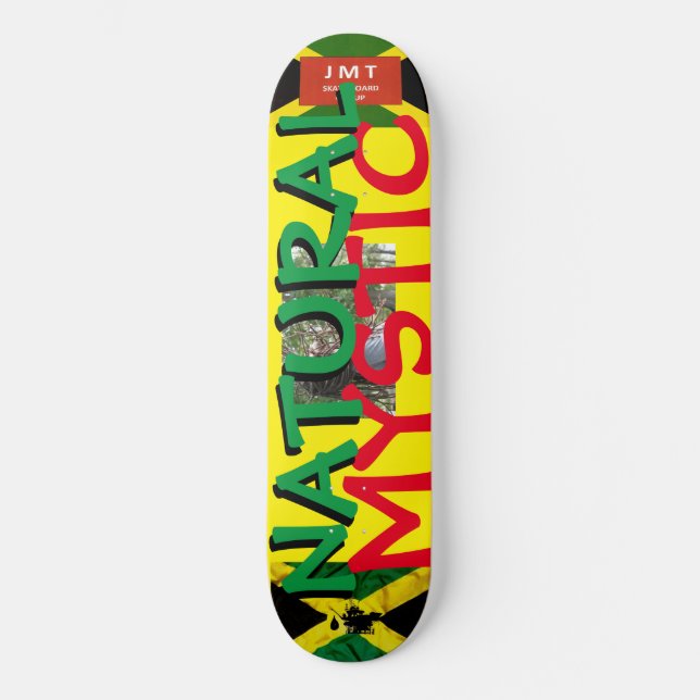MÍSTICO NATURAL - Decodificação do skate de 1/4" (Frente)