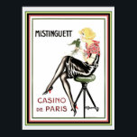 Mistinguett Casino De Paris Art Deco Impressão 12<br><div class="desc">Popular Mistinguett Art Deco Impressão "Casino De Paris</div>