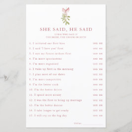 Mistletocolor Arco Cor-De-Rosa Ela Disse Que Ele D