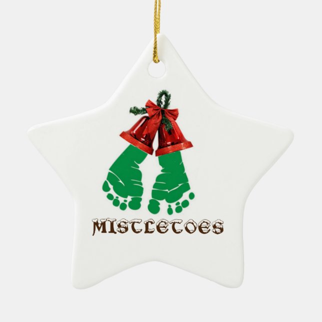Mistletoes Enfeites de natal (Frente)