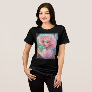 Mistura de algodão de camisa impressa