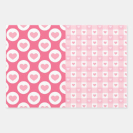 Mistura de Coração Rosa Meio Chique