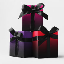 Mistura de Mama Preta e Roxo Vermelho Quente