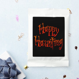 Mistura Feliz de Chocolate Quente Assombrado