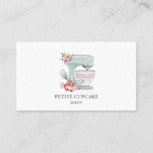 Misturador de bolos, cartão de visita