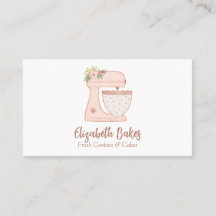 Misturador Simples - Cartão de visita de padaria d