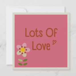 MISTY CHARM - Cartão de Convite Floral para Dias d