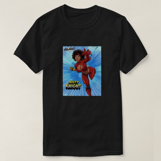 Misty Knight T-Shirt Copy (Frente do Design)