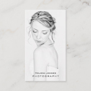 Misty Light   Cartão de visita de fotógrafo