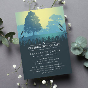 Misty Morning Celebração do Funeral da Vida