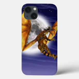Mito Fantástico do Dragão Dourado Céu Roxo