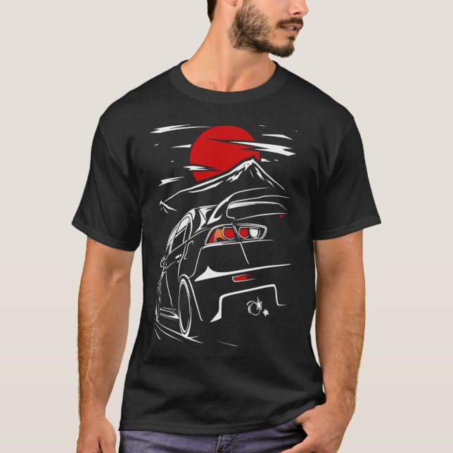 Mitsubishi Lancer Evo X T-Shirt Essencial (Frente)