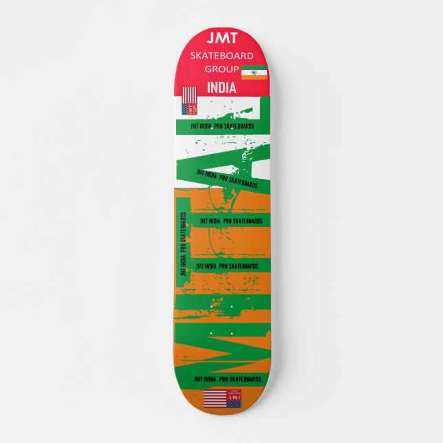 MITTAL JMT ÍNDIA 7 3/4" Deck de Skateboard (Frente)
