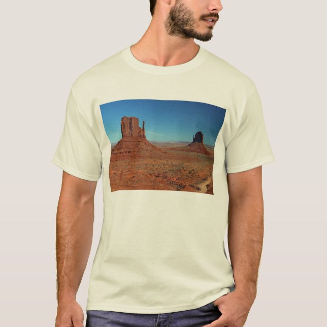 Mittens na T-Shirt do Vale da Morte (Frente)