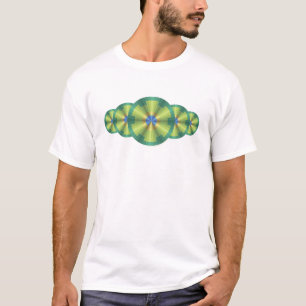 Miúdo da ilusão do pavão e camisa da obscuridad
