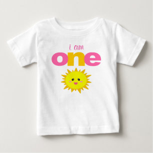 Miúdo do bebê da criança do t-shirt do primeiro