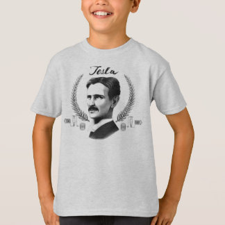 Miúdos para o t-shirt de Tesla