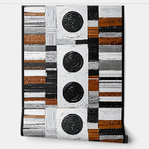 Mixed Media Grid Stripe No. 1