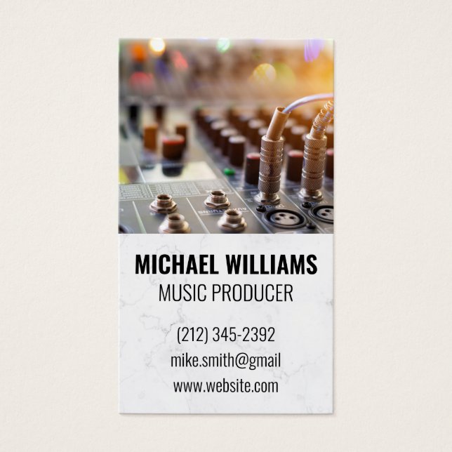 Mixer de Conselho de som | Tecnologia (Frente)