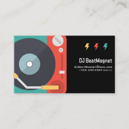 Mixer De Música De Cartões de visitas Dj De Casame