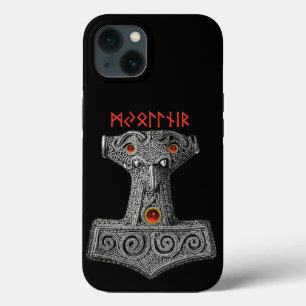 MJOLNIR Hammer do Thor, Viking Mythology Black