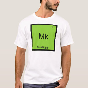 Mk - T-shirt engraçado da química do elemento de