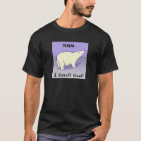 MMM… Eu cheiro o selo! T-shirt do urso polar