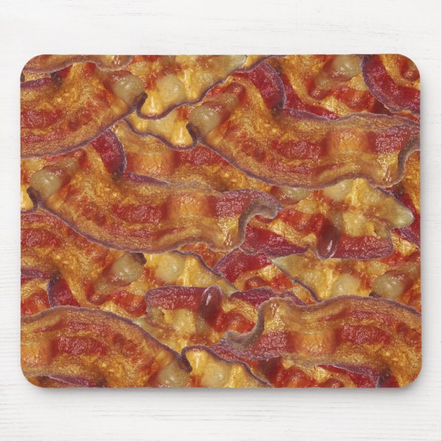 mmmmm… Bacon! Loteia o mousepad do bacon do o (Frente)