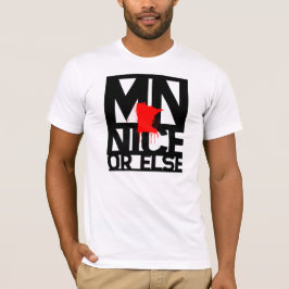 MNice ou então camisa dos homens