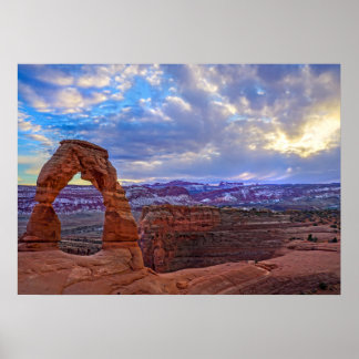 Moab Utah - Arca delicada - Poster