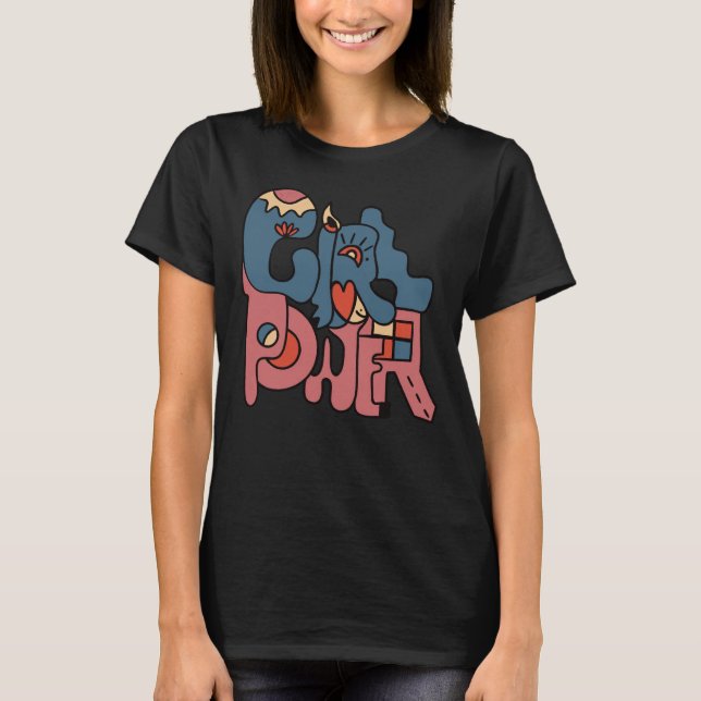 Moça Power T-Shirt (Frente)