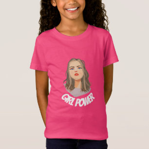 Moça - Sinal de potência T-Shirt