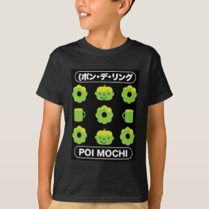 Mochi Rosquinha Poi Mochi E T-Shirt Café