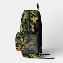 Mochila Camuflada Verde Moderna – Premium Exército