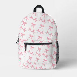 Mochila Coquette Pink Bow Dreams | Desenhado à Mão