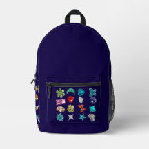 ​Mochila de adolescente com estilo e pinos