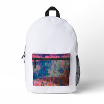 Mochila de flor selvagem