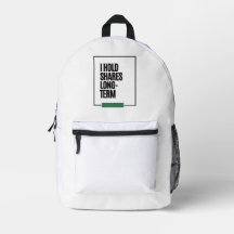 Mochila de Investidor – Mochila de Investimento Ún