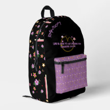 Mochila de mastigação com corte de Impressão Rando