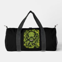 Mochila de Monstro Tentáculo Verde Sinistro