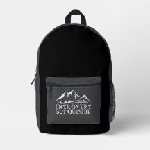 Mochila de Trilha Estilo Montanha Moderna