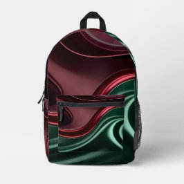 Mochila em gráfico abstrato elegante