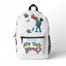 Mochila Escolar Infantil | Você Está Entediado? Ar