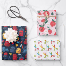 Mochila Escolar Tesoura Morango