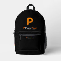 Mochila Esportiva PowerForm Athletic Icon Preta