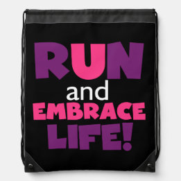 Mochila Executar Embrace Life Pink