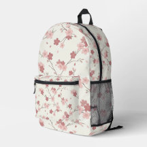 Mochila Flor de Cerejeira Japonesa Sakura